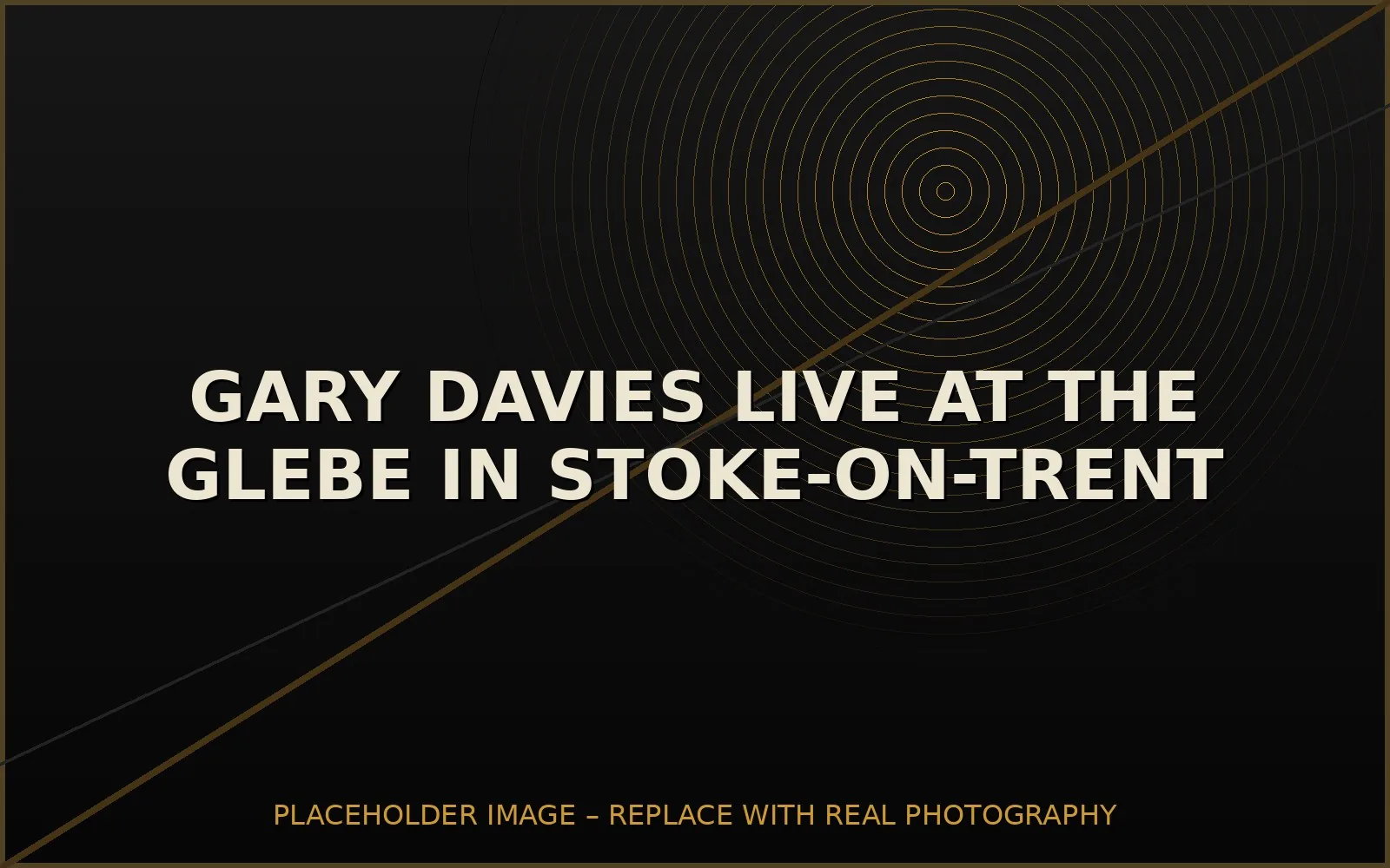 A friendly open mic night hosted by Gary Davies